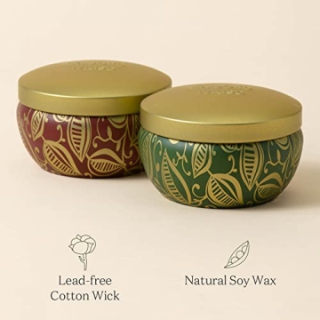 LA JOLIE MUSE Christmas Candles Winter Gift Set