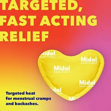 Midol Heat Vibes Menstrual Patches 3 ct for Pain Relief