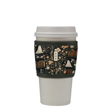 Sok It HotSok Coffee & Tea Reusable Insulated Neoprene Cup Sleeve (Ghost Stories)