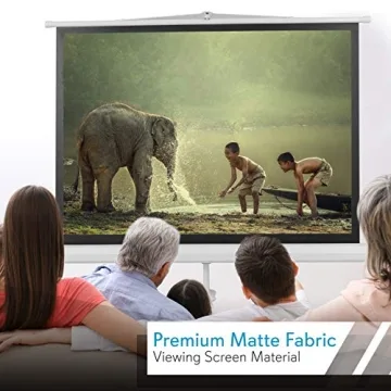 Portable Projector Screen for Events and Presentations