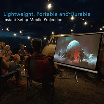 Portable Projector Screen for Events and Presentations