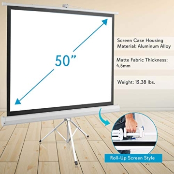 Portable Projector Screen for Events and Presentations