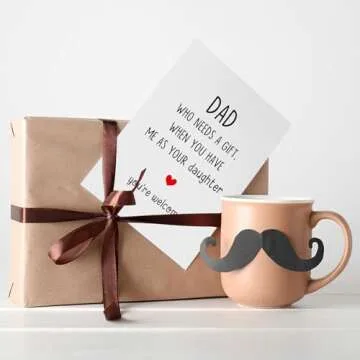 Father's Day Gifts for Dad - Funny Card & Gag Gifts from Daughter