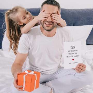 Father's Day Gifts for Dad - Funny Card & Gag Gifts from Daughter