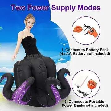 Inflatable Costume Adult Octopus Costume Women Octopus Halloween Blow Up Costumes for Womens Cartoon Cosplay Party