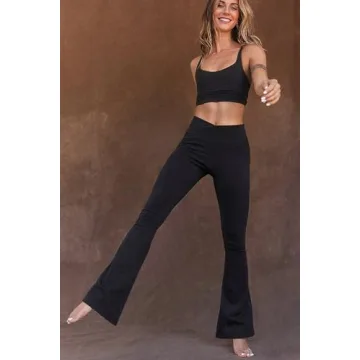 Flare Leggings for Women - Comfortable & Stylish