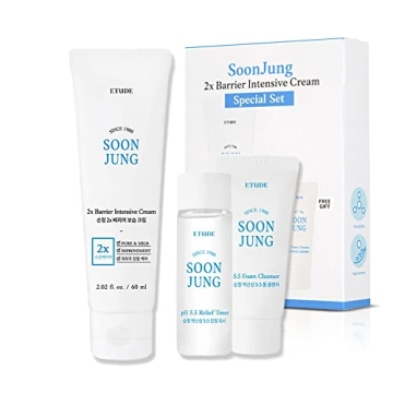 ETUDE Soonjung 2x Barrier Cream Set - Hydration for Sensitive Skin