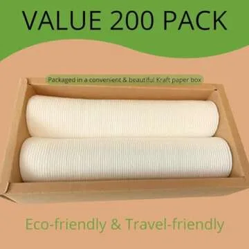 Beautiful Mind Cotton Rounds - Eco-Friendly 200 Count