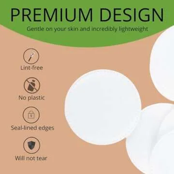 Beautiful Mind Cotton Rounds - Eco-Friendly 200 Count