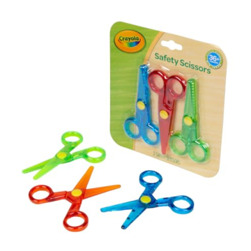 Crayola Safety Scissors for Toddlers - 3ct Set
