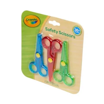 Crayola Safety Scissors for Toddlers - 3ct Set