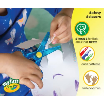 Crayola Safety Scissors for Toddlers - 3ct Set