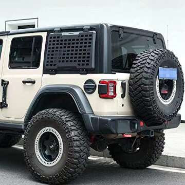 FURYENGRAVER Molle Panel for Jeep Wrangler JL 2018-2025