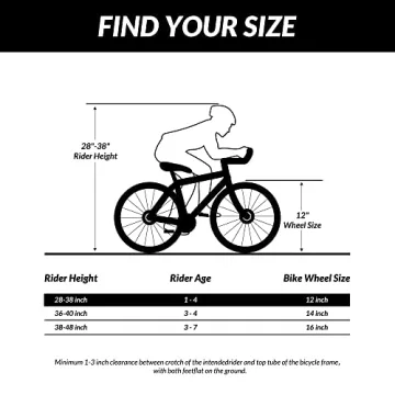 BalanceFrom Dinos Kids Bike with Training Wheels & Basket