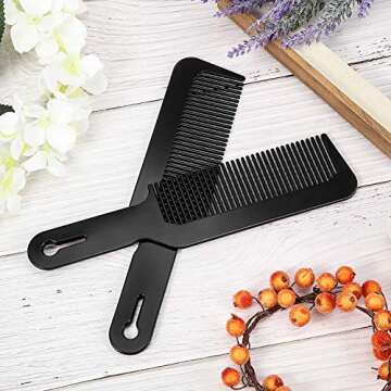 Boao 3 Piece Barber Combs for Precision Hair Cutting