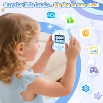 KIDAGINS Kids Instant Print Camera for Creative Fun