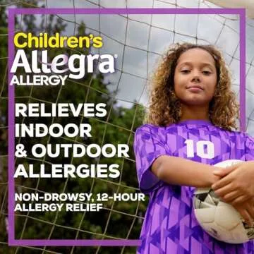 Allegra Children's 12HR Orange Cream Tablets, 24 Count, Non-Drowsy Antihistamine for Kids