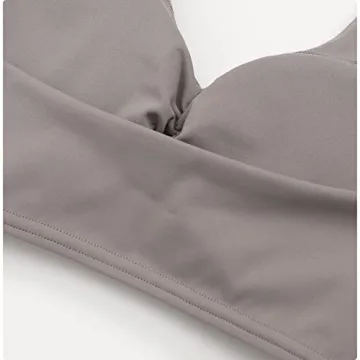 Meladyan Women's Stylish Low Impact Workout Sports Bra