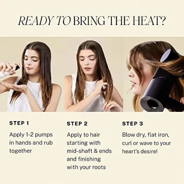 JVN Complete Blowout Styling Milk - 3oz Smooth & Protect