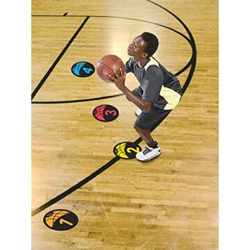 Shot Spotz: Versatile Basketball Training Tool for All Ages