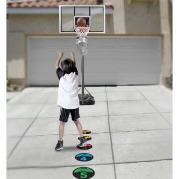 Shot Spotz: Versatile Basketball Training Tool for All Ages