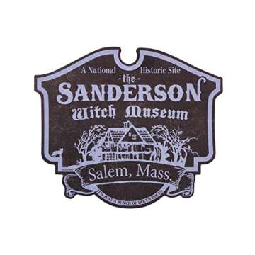 Spirit Halloween Hocus Pocus Sanderson Witch Museum Sign | Officially Licensed | Halloween Decor | W...
