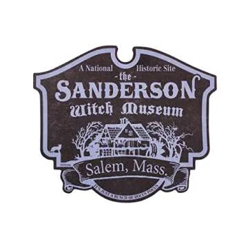 Spirit Halloween Hocus Pocus Sanderson Witch Museum Sign | Officially Licensed | Halloween Decor | W...