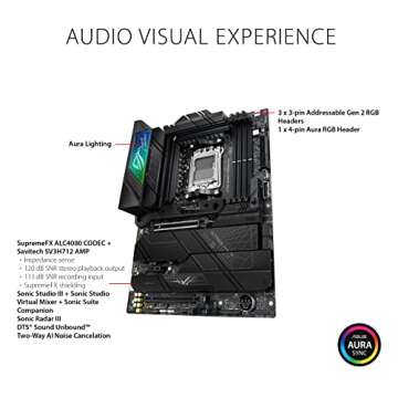 ASUS ROG STRIX X670E-F GAMING WIFI ATX Motherboard