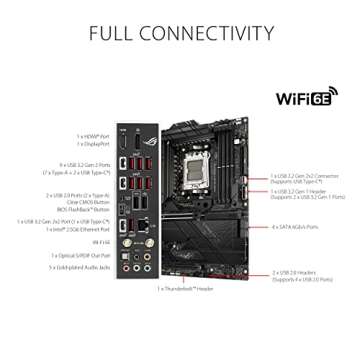 ASUS ROG STRIX X670E-F GAMING WIFI ATX Motherboard