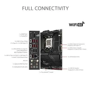 ASUS ROG STRIX X670E-F GAMING WIFI ATX Motherboard