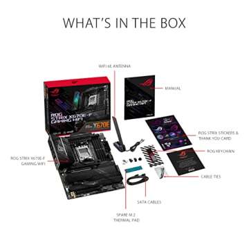 ASUS ROG STRIX X670E-F GAMING WIFI ATX Motherboard