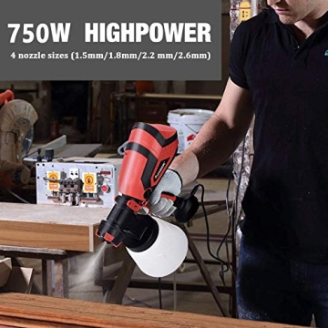 AOBEN Paint Sprayer 750W Electric Gun for Home Projects