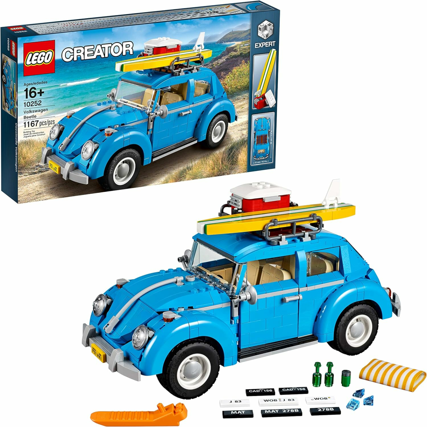 LEGO Volkswagen Beetle 10252 - 1167 Piece Set