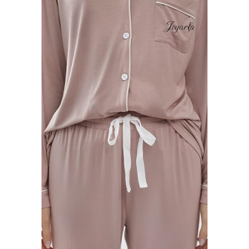 Joyaria Women's Long Sleeve Pajama Set for Comfort