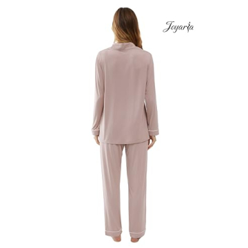 Joyaria Women's Long Sleeve Pajama Set for Comfort