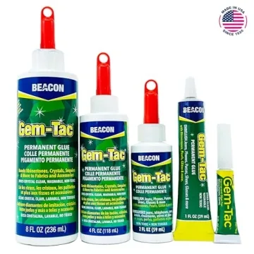 BEACON Gem-Tac Adhesive for Rhinestones & Gems 4-Ounce