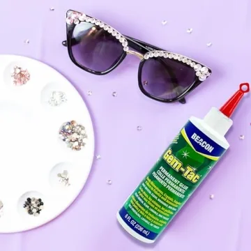 BEACON Gem-Tac Adhesive for Rhinestones & Gems 4-Ounce