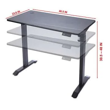 UNICOO Electric Height Adjustable Standing Desk for Home Office