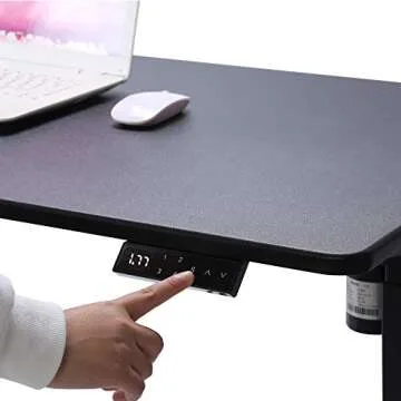 UNICOO Electric Height Adjustable Standing Desk for Home Office