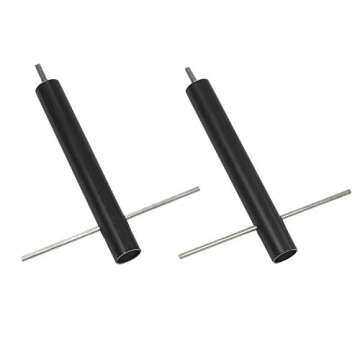 Global Industrial Wave Bike Rack, Black, Below Grade Mount, 7-Bike Capacity