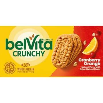 belVita Cranberry Orange Breakfast Biscuits Delightful Snack