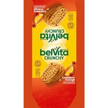 belVita Cranberry Orange Breakfast Biscuits Delightful Snack