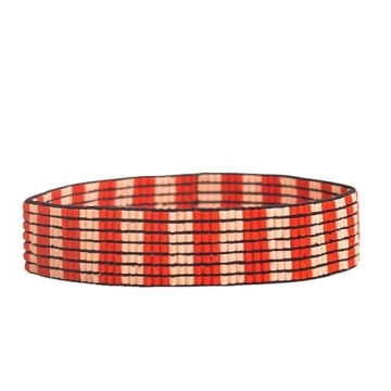 INK + ALLOY Beaded Boho Bracelets for Women, Alex Luxe Seed Bead Thin Stretch Stackable Bracelet, Ha...