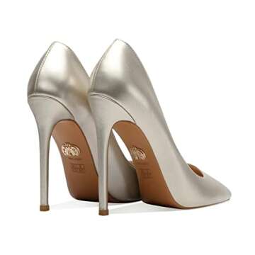 Leona Pumps - Classic Vegan Leather Pointed Toe Heels