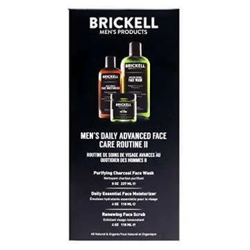 Advanced Men’s Face Care Set with Charcoal Cleanser