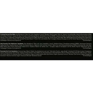 Advanced Men’s Face Care Set with Charcoal Cleanser