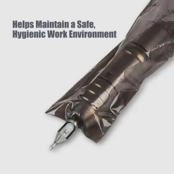 EZ Tattoo Clip Cord Covers Pack of 100 for Hygiene