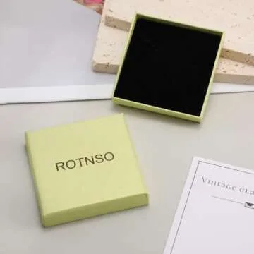 Rotnso Dainty Cross Necklace for Women Gold Plated