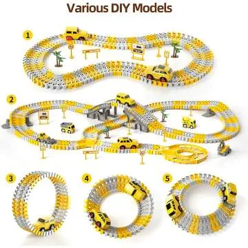Construction Toys Race Tracks Set for Kids 3-6