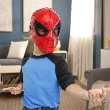 Marvel Spider-Man Glow FX Light-Up Mask for Kids